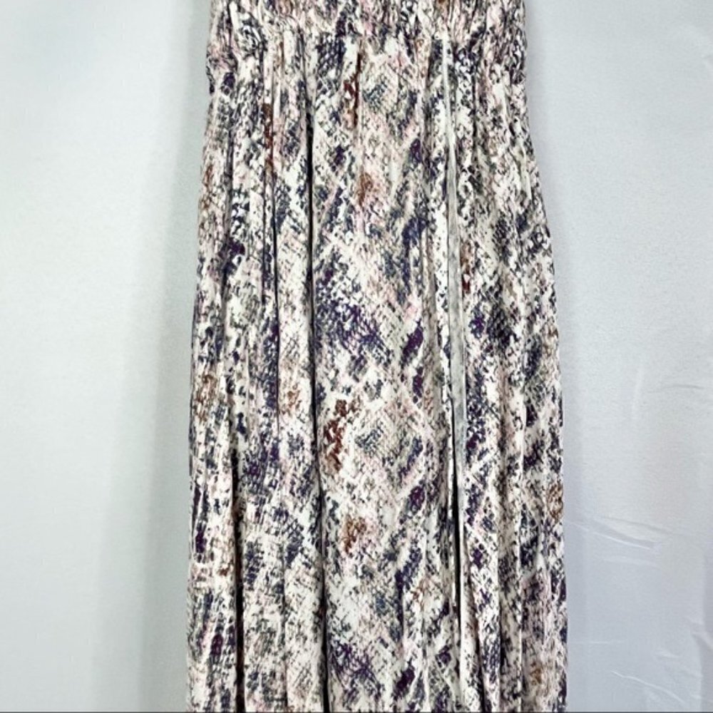 NEW Olivaceous Amy Blush Snake Print Maxi Dress S - Picture 12 of 15